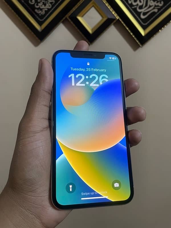 iphone X | Apple | 256 Gb | PTA approved | Water-Pack 4