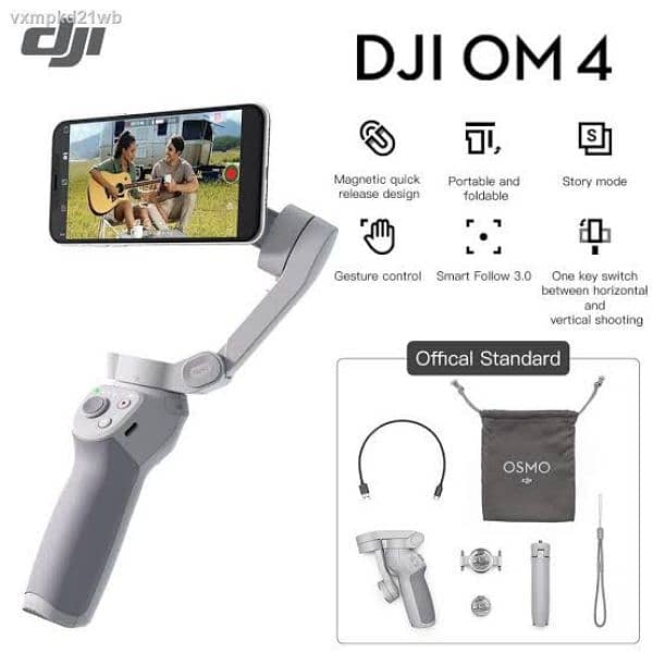 DJI OM4 GIMBAL Brand New Condition 3