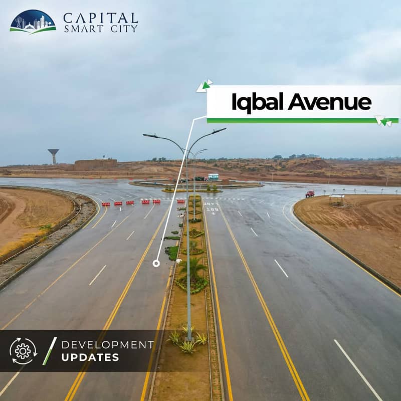 Capital Smart City ,1 Kanal Executive West Plot Available For Sale 5