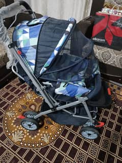 Baby Buggy Stroller, Blue, KMS-666