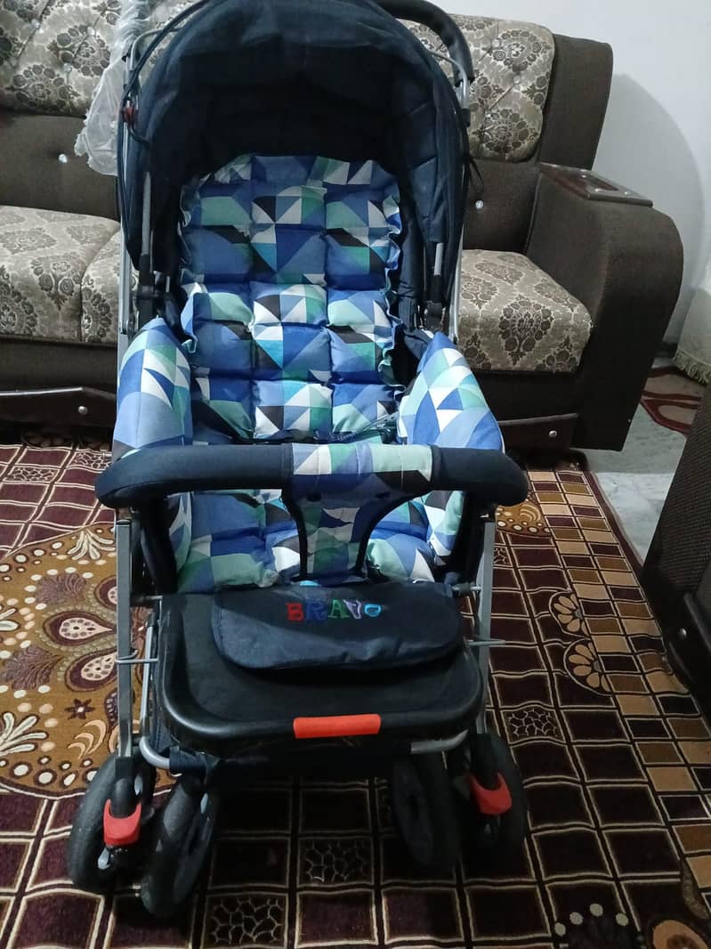 Baby Buggy Stroller, Blue, KMS-666 1