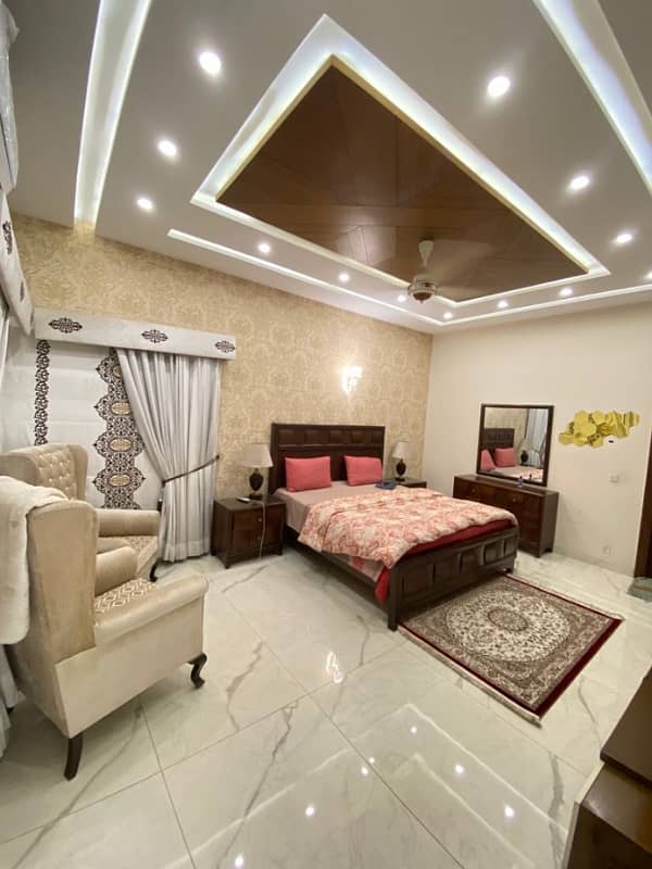 Like Brand New 10 Marla Furnish Upper Portion For Rent In Ghulmohar Block Sector C Bahria Town Lahore 18