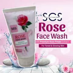 Rose face wash