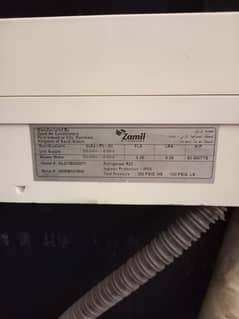 1.5 ton Electrolux AC with zamil indoor