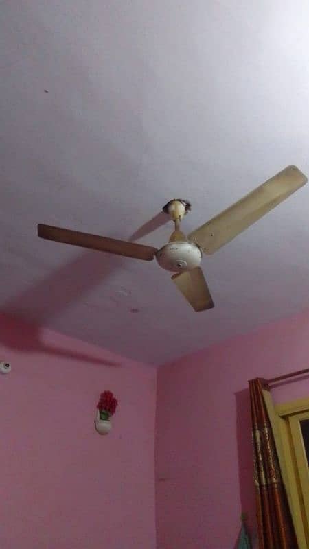 Fan 2 chat wala 1 stand fan 2