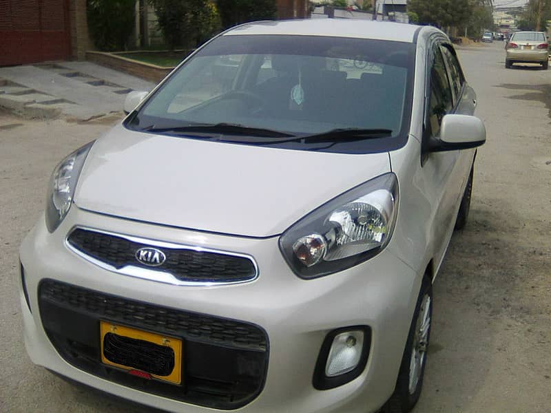 KIA PICANTO MODEL 2020 AUTOMATIC BEIGE COLOUR BEHTREEN CONDITION 12