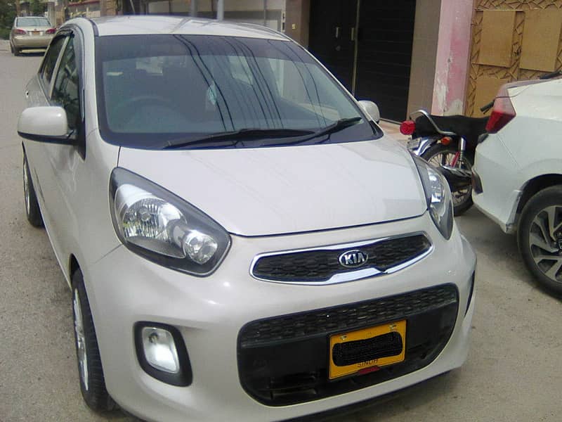 KIA PICANTO MODEL 2020 AUTOMATIC BEIGE COLOUR BEHTREEN CONDITION 16