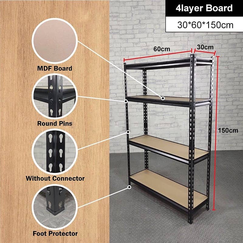 wall Rack| Double side gondola rack| storage Rack 1