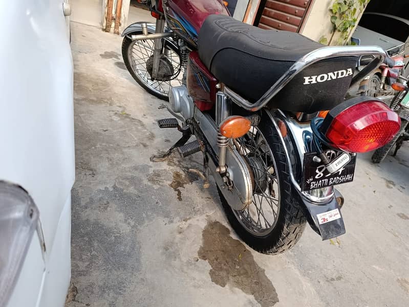 Honda CG 125 2018 (Total Geniune) first owner 4