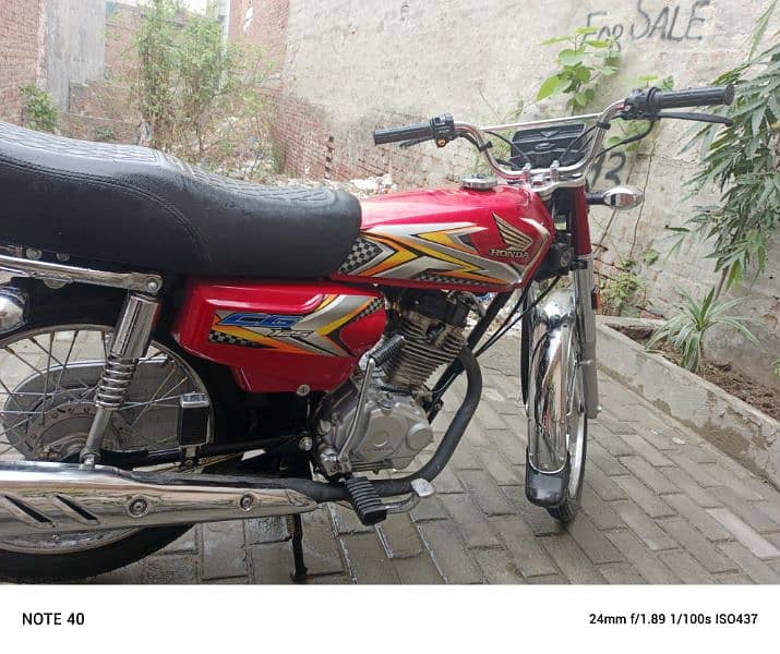 Honda Cg 125 / Honda 125 Red 1