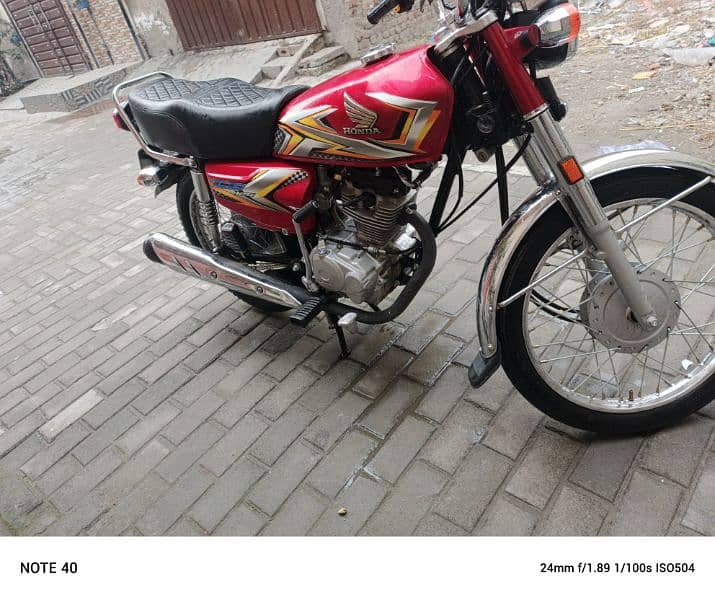 Honda Cg 125 / Honda 125 Red 3