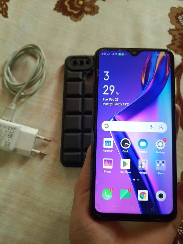 Oppo A12 All Ok 3Gb/32Gb Black With Charger And Branded Pouch 6