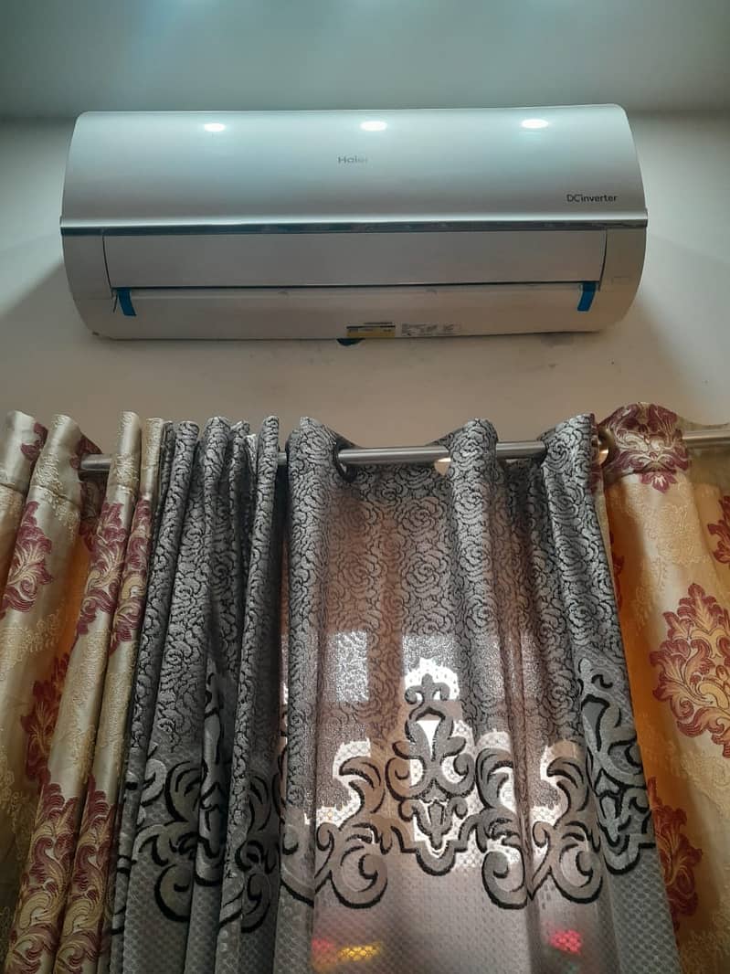 Haier Inverter AC 1 Year Used Full Working 2