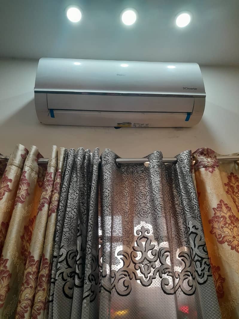 Haier Inverter AC 1 Year Used Full Working 4