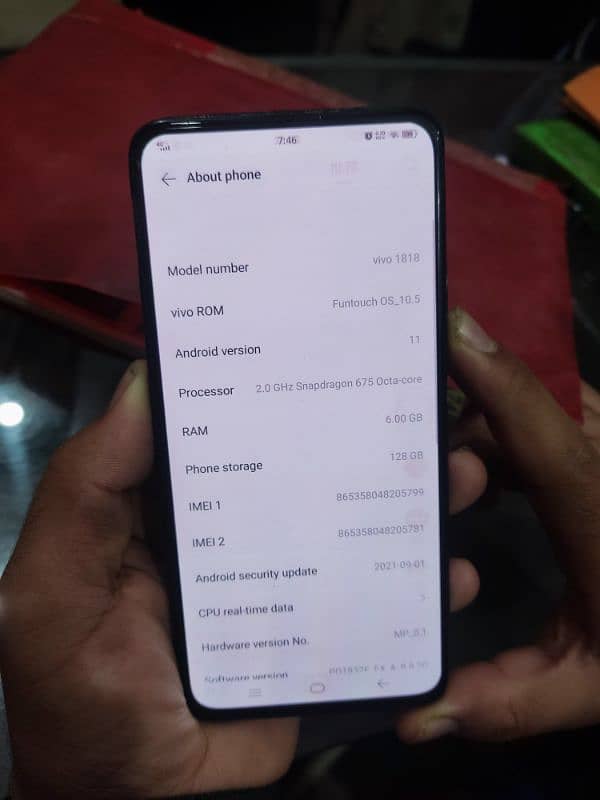 Vivo V15 Pro Urgent Sale 0