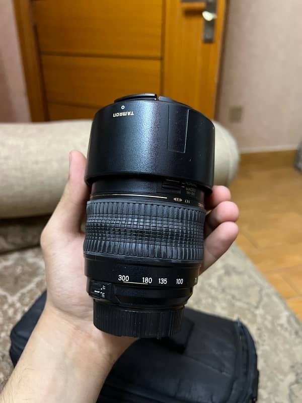 Nikkon D5500 with 70-300mm Tamron Lens 4