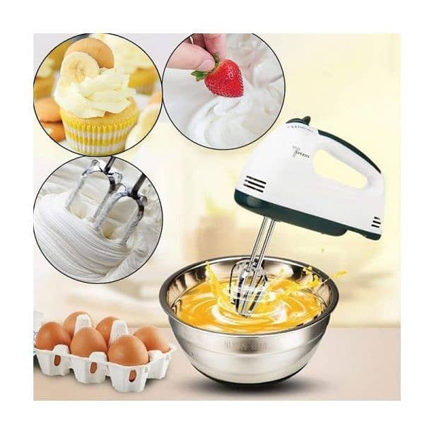 Dh-133 Scarlett Multifunctional 7 Speed Mini Mixer Electric Food Ble 4