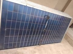 Solar System Complete (Two Batteries + 5KW inverter + 9 Solar Plates)