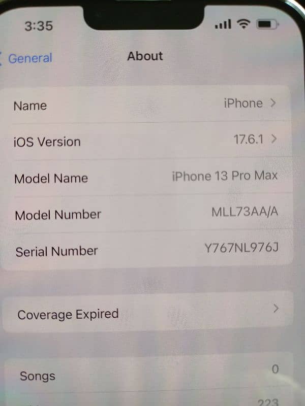 UAE spec I phone 13 pro max, non PTA, 10/10 condition  for sale 5