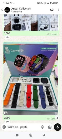 Smart Watch Crown for Couple