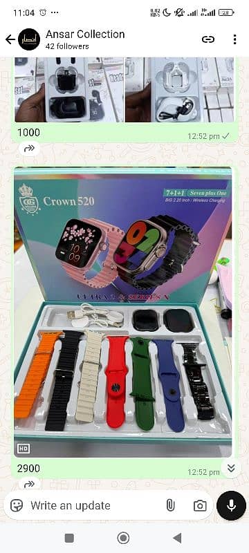 Smart Watch Crown for Couple 0