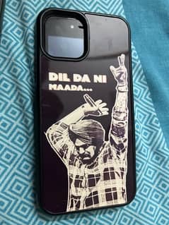 Iphone 12 Customized Back Cover Sidhu