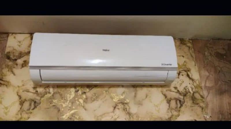 Haier 1.5 ton DC inverter heat and cool 1