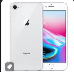 Ipone 8 /64 gb/Touch id 100% Working White colour