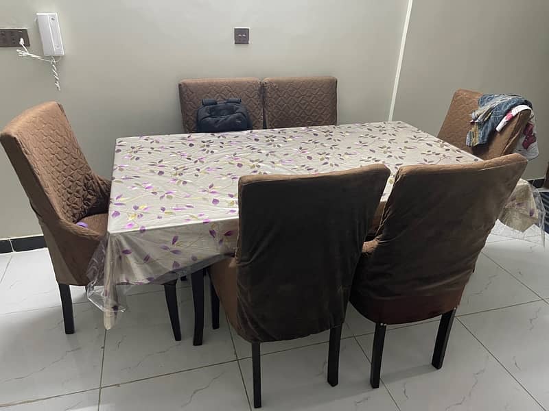 6 Person Dining Table sheesham Wood 0