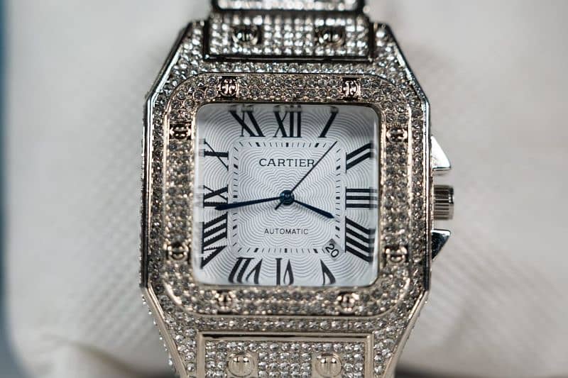 Cartier diamond watch 0