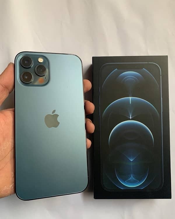 iphone 12 pro max 128gb with box 1