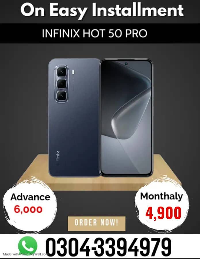 INFINIX HOT 50 PRO on Easy Installment 0