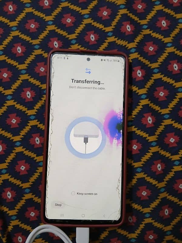 Note 10 lite in very good condition only a purple mark on the screen 1