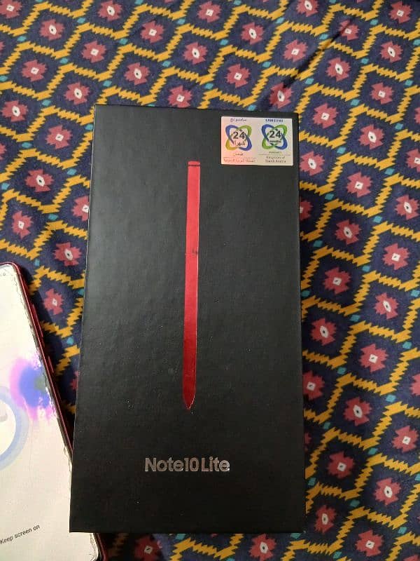 Note 10 lite in very good condition only a purple mark on the screen 5