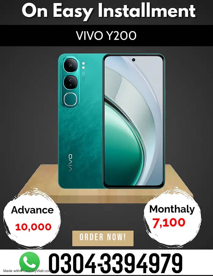 Vivo Y20 on Easy Installment 0