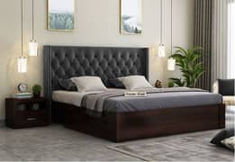 Bed/Double bed/single bed/king size bed/wooden bed/polish bed/Furnitu