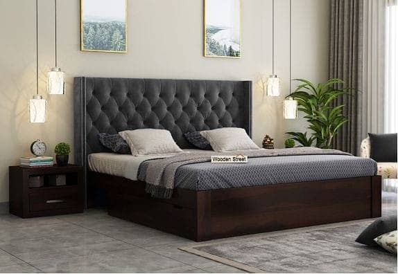 Bed/Double bed/single bed/king size bed/wooden bed/polish bed/Furnitu 0