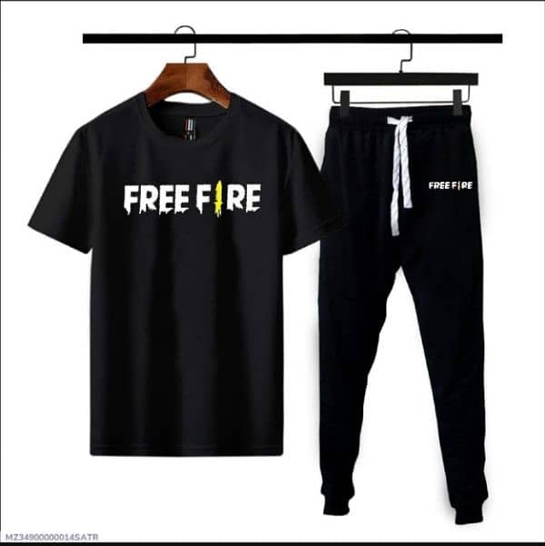 Free fire t shirt and trozar 0