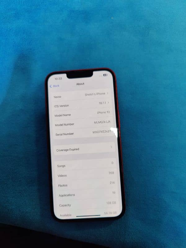 I phone 13 128 gb Non PTA 3