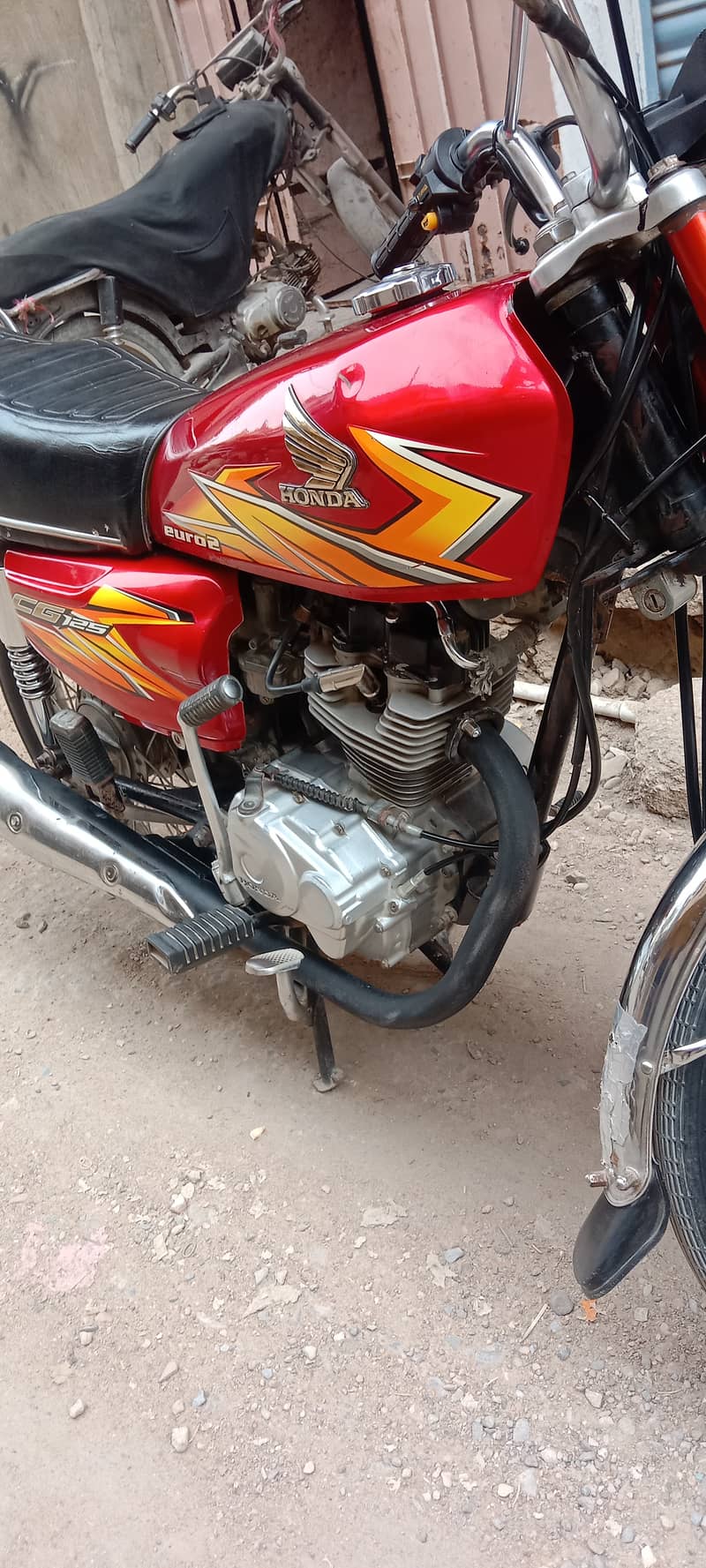 Honda CG 125 2021 December register 2022 Karachi nmbr 3