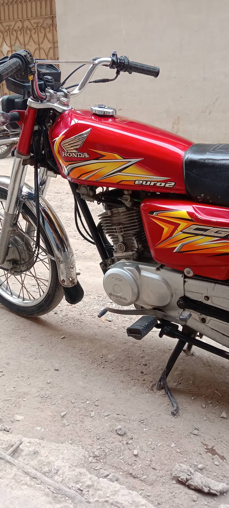 Honda CG 125 2021 December register 2022 Karachi nmbr 4