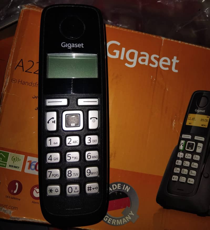 Brand New Gigaset A220 Cordless Landline Phone – Made in Germany 1