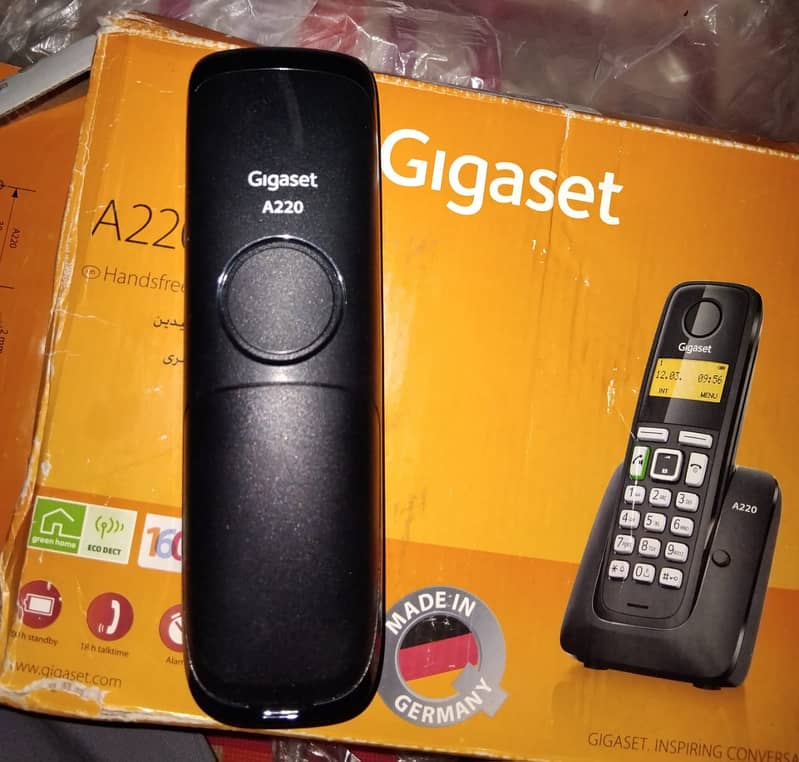 Brand New Gigaset A220 Cordless Landline Phone – Made in Germany 2