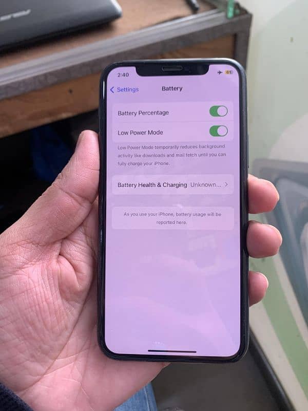 iphone 11 pro 64gb non pta battery changed only 5