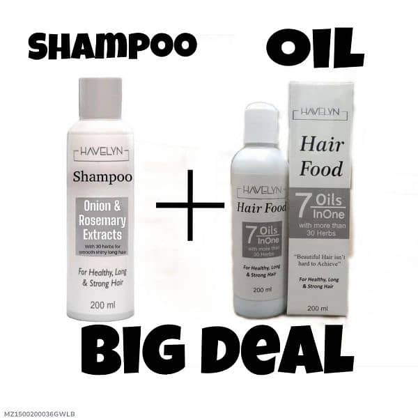 – 2-in-1 Shampoo & Oil Pack.    delivery all Pakistan 0