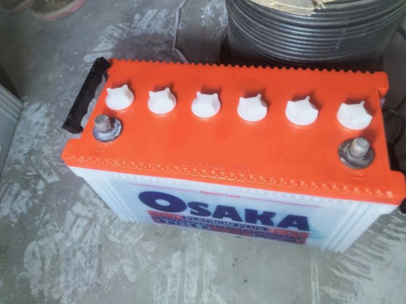 Osaka battery T-125 MONEY Back guarantee 15 plates 1