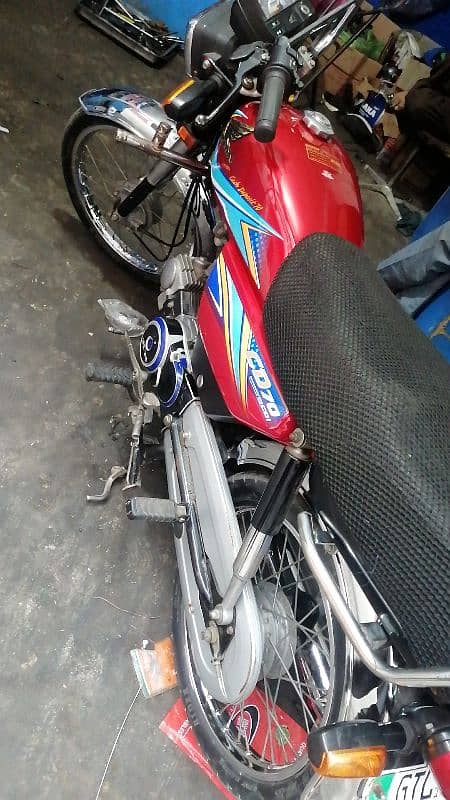 Honda cd 70 full gannyan 4