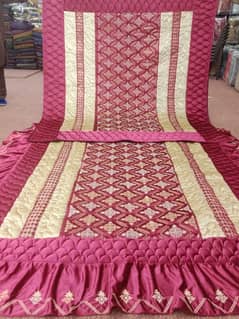 malai embroidery 9pcs comforter set