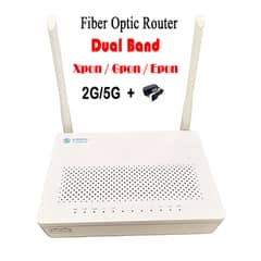 Xpon Epon Gpon Dual Band 2G&5G Fiber Optic Router with Adapter