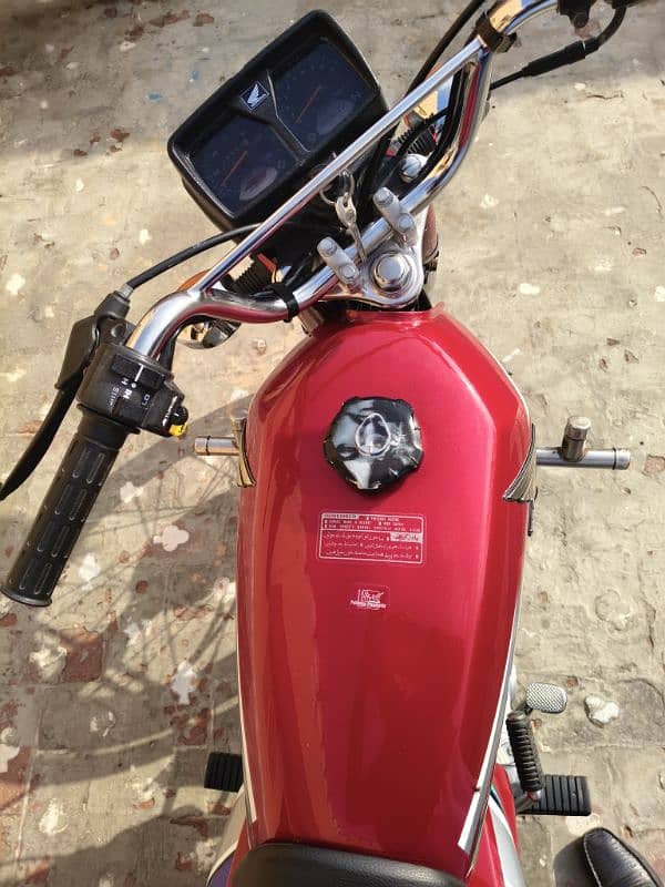 Honda 125 2023 Model No Plat no 5911 2